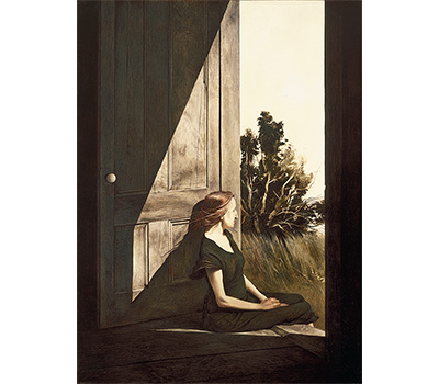 《クリスティーナ・オルソン》 1947年 テンペラ