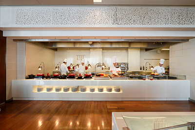 ライブキッチン「COOKA」ランチブッフェ＋観覧券