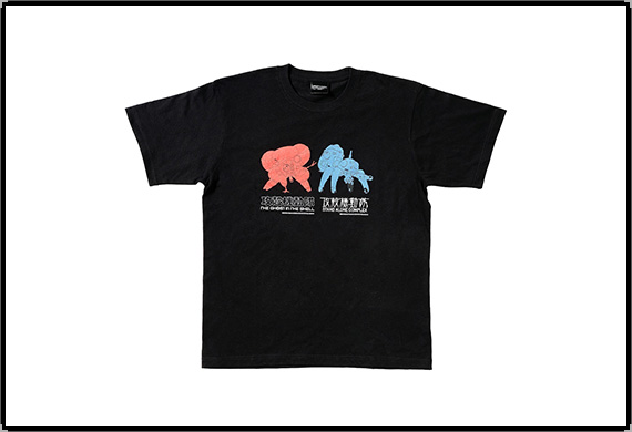 Tシャツ18 TGITS×S.A.C. フチコマ×タチコマ