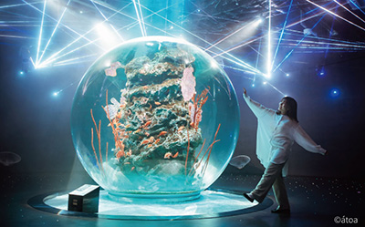 「AQUARIUM × ART átoa」とのセット券
