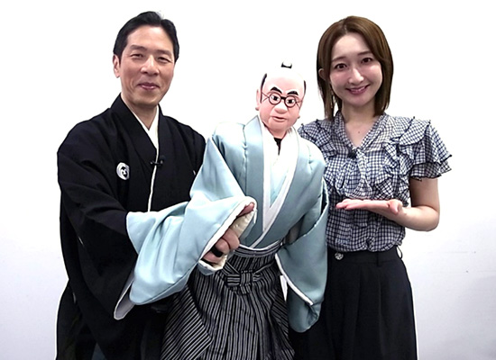 吉田一輔さん、竹上萌奈アナウンサー