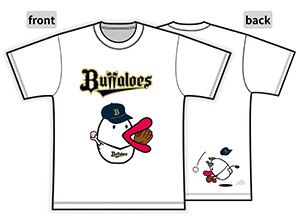 オリックス・バファローズ×ハチエモン コラボTシャツ（26年ver.）