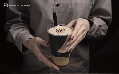 unimocc art cafe gallery×「アンドリュー・ワイエス展」コラボドリンク販売！