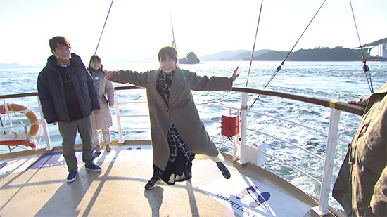 峯岸みなみ、藤本敏史(FUJIWARA)、舘山聖奈(カンテレアナウンサー)
