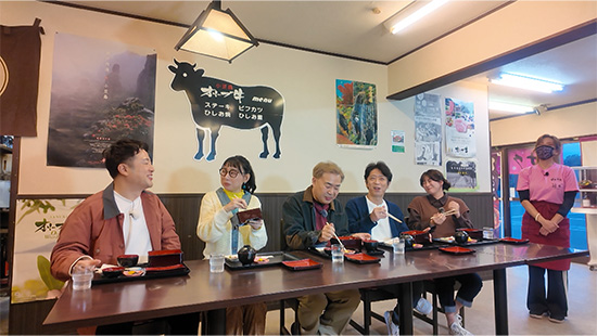 水田信二、ハシヤスメ・アツコ、フットボールアワー、田中友梨奈（関西テレビアナウンサー）