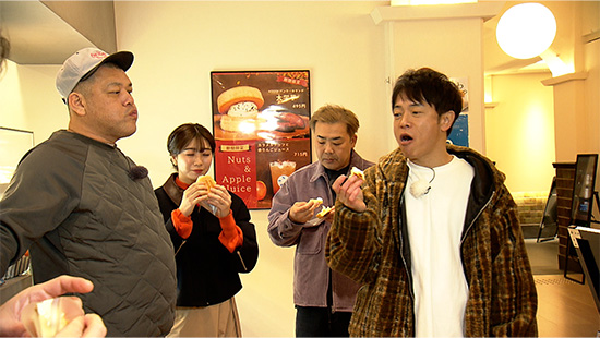 くっきー！（野性爆弾） 陣内智則、フットボールアワー、田中友梨奈（関西テレビアナウンサー）