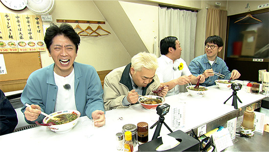 フットボールアワー、ちょんまげラーメン
