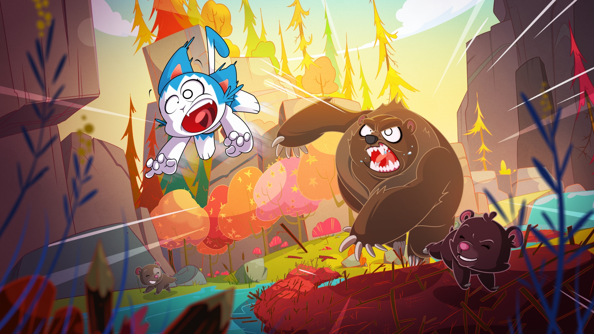 ep5.はらぺこグマとビーバーのダム