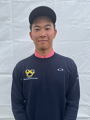 単独首位に立ったアマチュアの小林匠