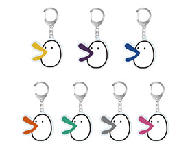 ハチエモン推しカラーアクキー