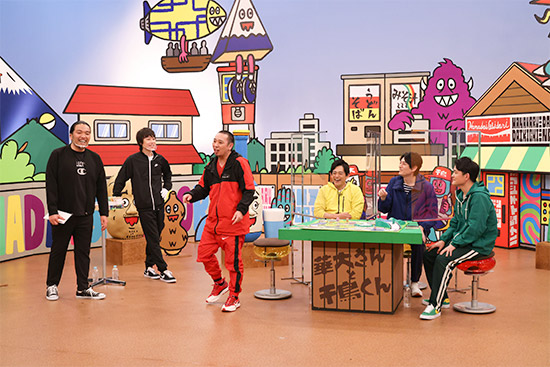 盛山晋太郎、リリー、大悟、博多華丸、博多大吉、ノブ