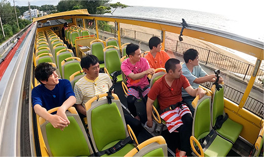 博多大吉、博多華丸、山内健司、濱家隆一、大悟、ノブ