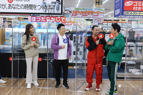 久保田かずのぶ(とろサーモン)、クロちゃん(安田大サーカス)、大悟、ノブ