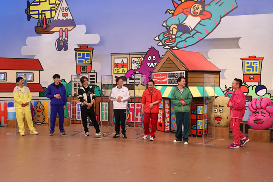 博多華丸、博多大吉、三浦翔平、稲田直樹、大悟、ノブ、山内健司
