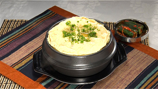 韓国茶碗蒸しハンバーグ