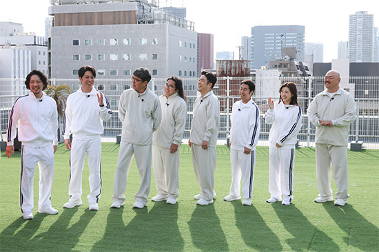 嶋佐和也、屋敷裕政、小木博明、中岡創一、水田信二、井口浩之、福田麻貴、クロちゃん