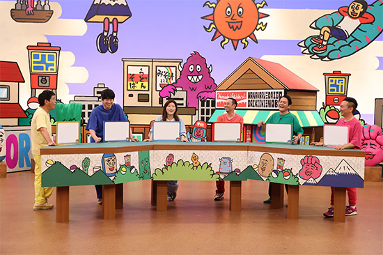 博多華丸、博多大吉、ヒコロヒー、大悟、ノブ、山内健司