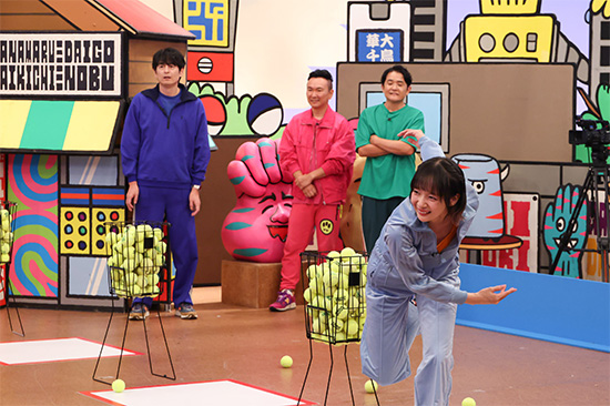 博多大吉、山内健司、ノブ、岡田紗佳