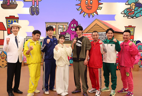 濱家、博多華丸、博多大吉、浜辺美波、目黒蓮、大悟、ノブ、山内