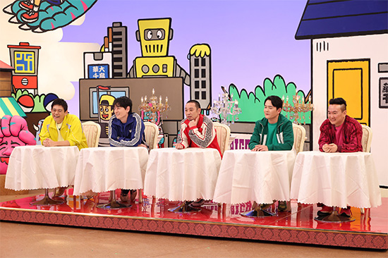 博多華丸、博多大吉、大悟、ノブ、山内健司