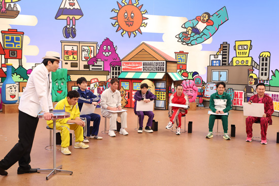 博多華丸・大吉（博多華丸、博多大吉）、千鳥（大悟、ノブ）、かまいたち（山内健司、濱家隆一）、長嶋一茂、陣内智則