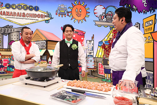 大悟、ノブ、ジャンボたかお