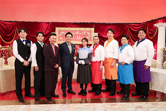 博多大吉、ノブ、山内健司、博多華丸、松本まりか、大悟、濱家隆一、水田信二、ジャンボたかお