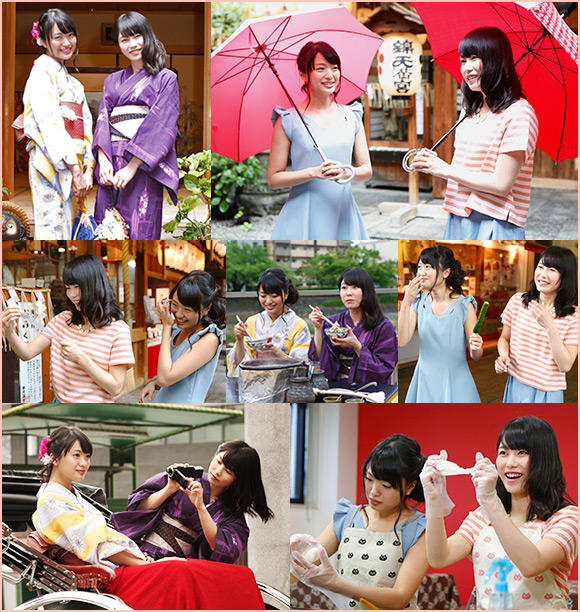 ゆいはん&きたりえ祇園祭真っ只中の京都二人旅