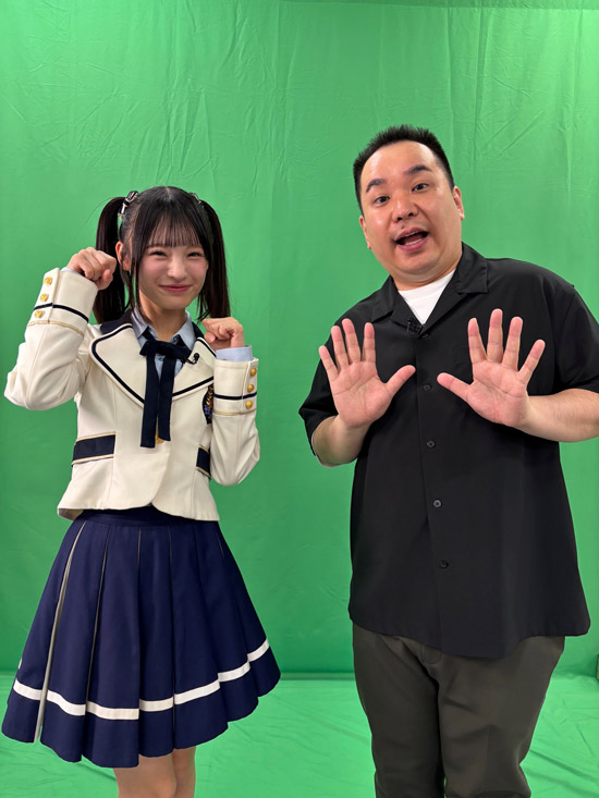 新澤菜央（NMB48）、内海崇（ミルクボーイ）