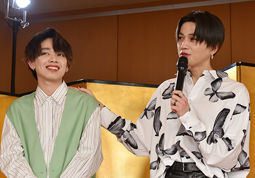 宮世琉弥、八木勇征(FANTASTICS)