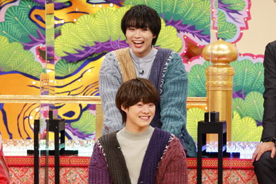 大西流星(なにわ男子)、大橋和也(なにわ男子)