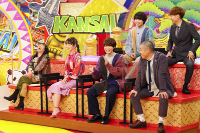 リンゴ(ハイヒール)、アキナ、伊原六花、大西流星(なにわ男子)、大橋和也(なにわ男子)