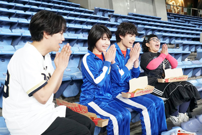 藤原丈一郎（なにわ男子）、岡野すこやか（関西ジュニア）、北村仁太郎（関西ジュニア・Boys be）、石原祐美子（チキチキジョニー）