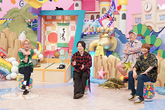 横山裕(関ジャニ∞) 見取り図 くっきー!(野性爆弾) 中間淳太(ジャニーズWEST)