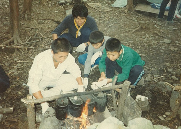 野外炊飯