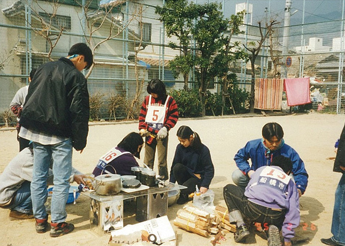 野外炊飯