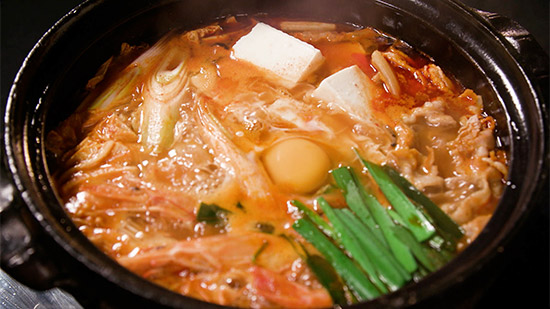 スンドゥブチゲの韓国鍋