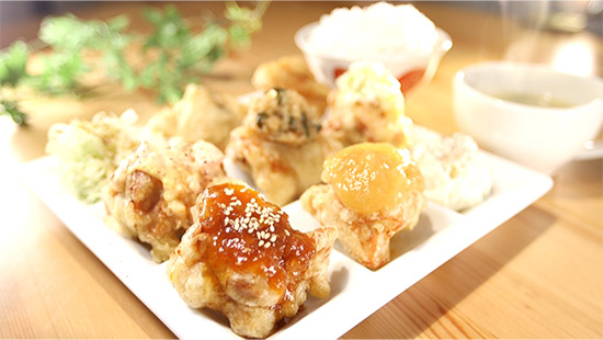 からあげオールスター定食