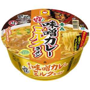 青森県「青森味噌カレーミルクラーメン」<br>東洋水産 （311円）