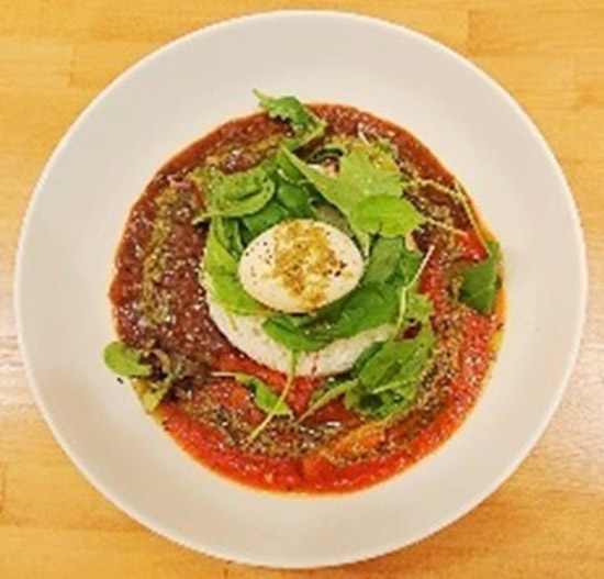 らんらんルー アラビアータと欧風カレーのあいがけ