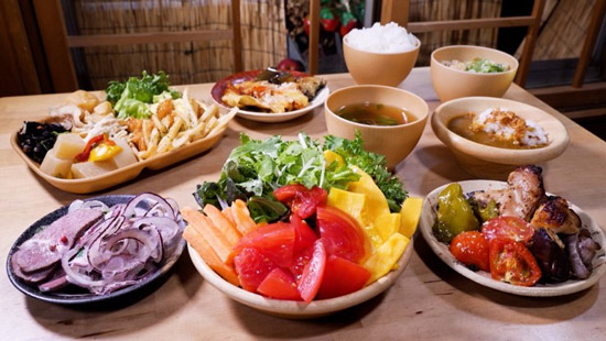 ＜都野菜 賀茂 烏丸店＞京野菜食べ放題