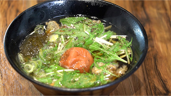 ハリハリ梅うどん 