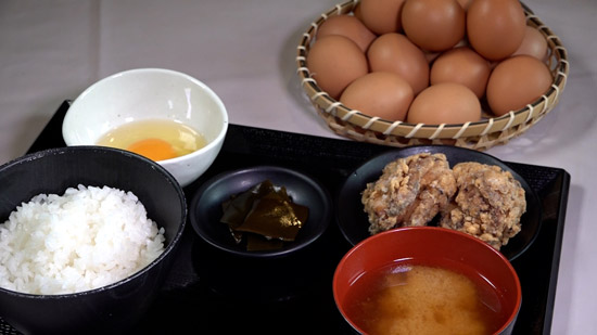 卵かけごはん定食