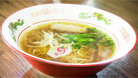 名もなき醤油ラーメン（半ラーメン）
