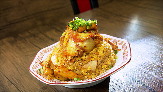 過去に食べたことない！豚キムチ炒飯