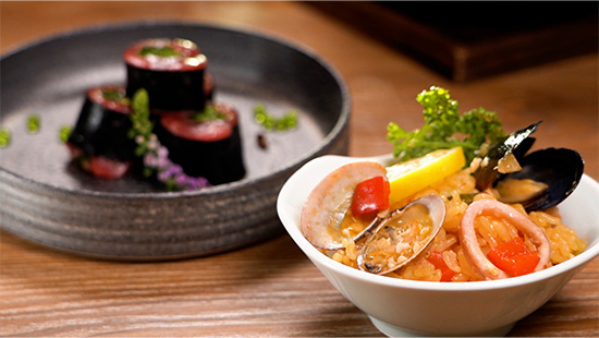 パエリア風土鍋ごはん