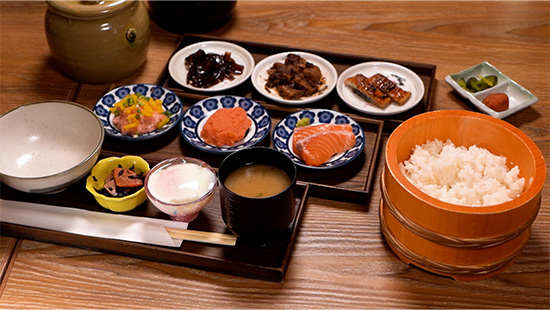 銀シャリおかず定食 