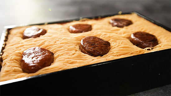 元祖お重の栗きんとんモンブラン