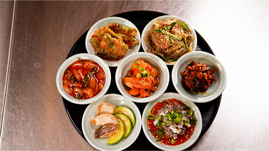 うしなべセンターパンチャン盛り合わせ