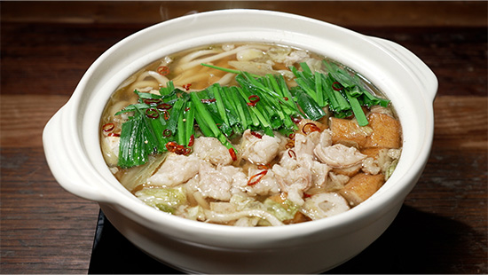 うどんもつ鍋